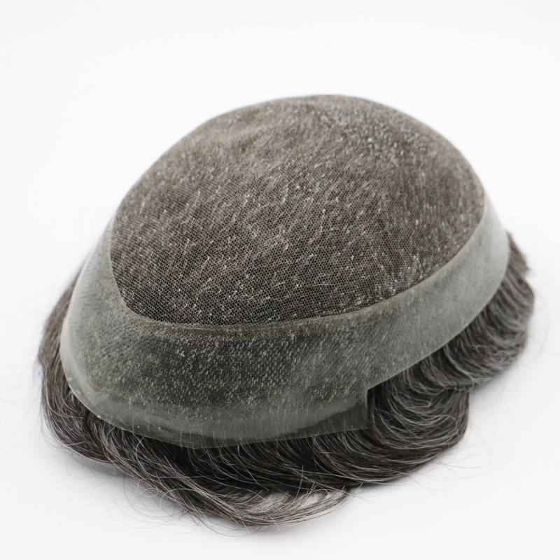 Australia Basis: Männer - Halbwig | Schweizerische Lace in der Mitte mit Polyskin ringsum | Ein Muss für Reisen